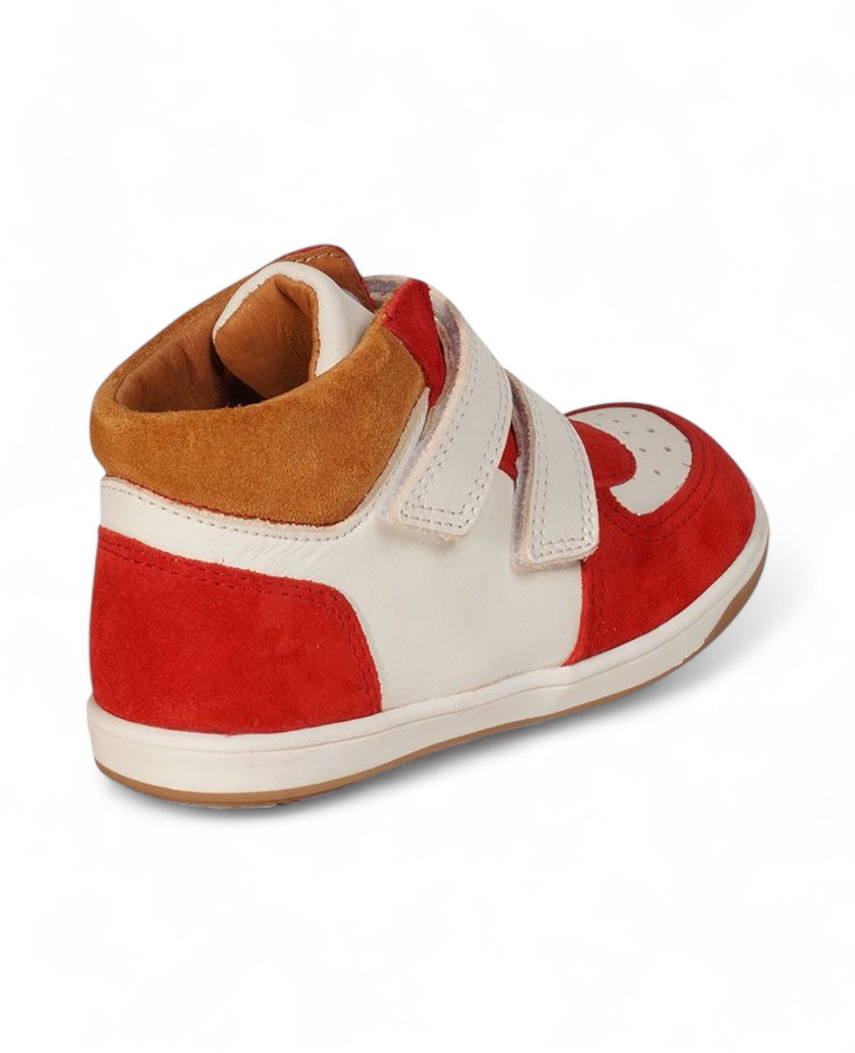 Baskets Montantes Daniel Blanc Rouge – Image 5